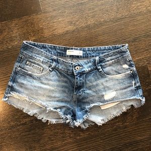 Zara size 8 denim shorts